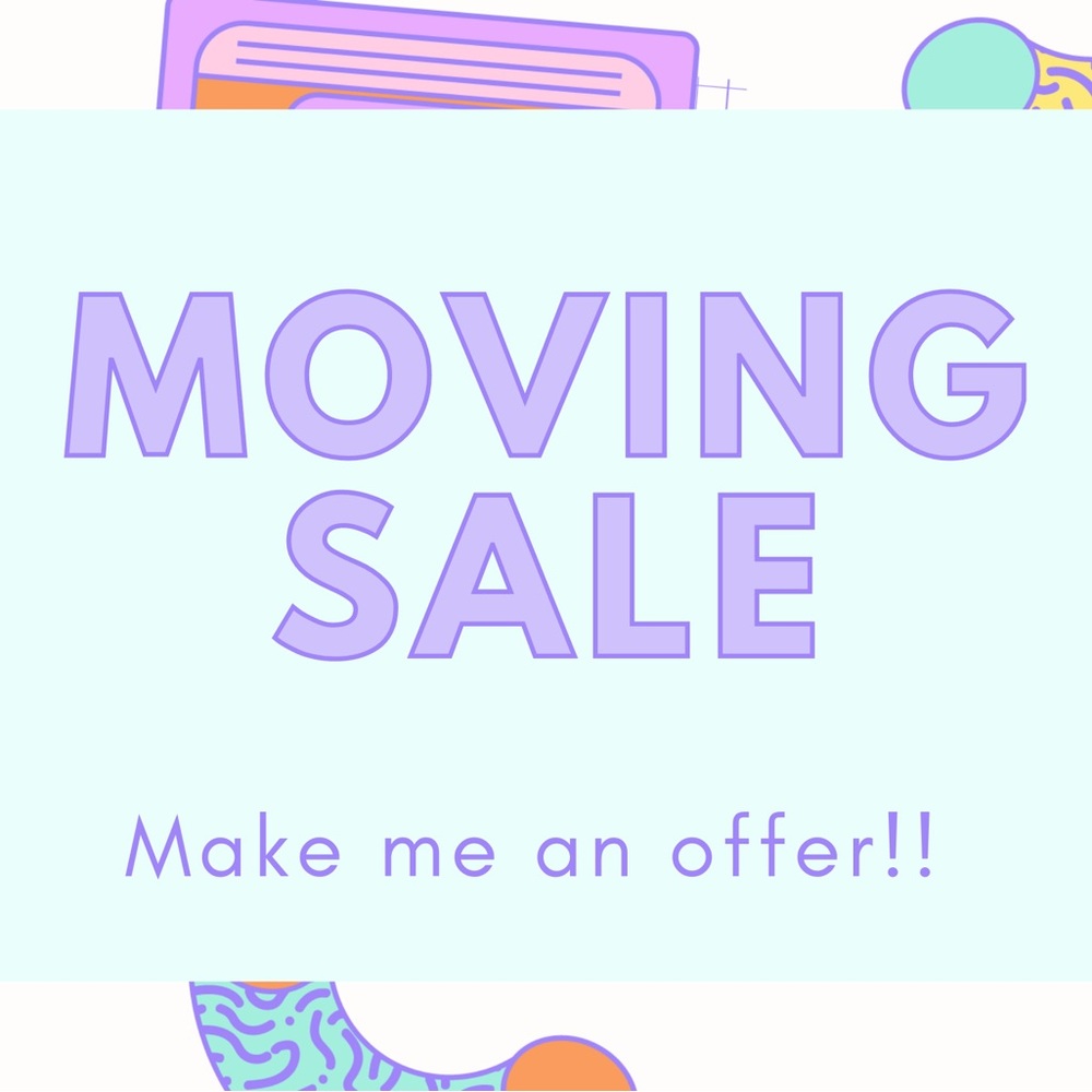 MOVING SALE!